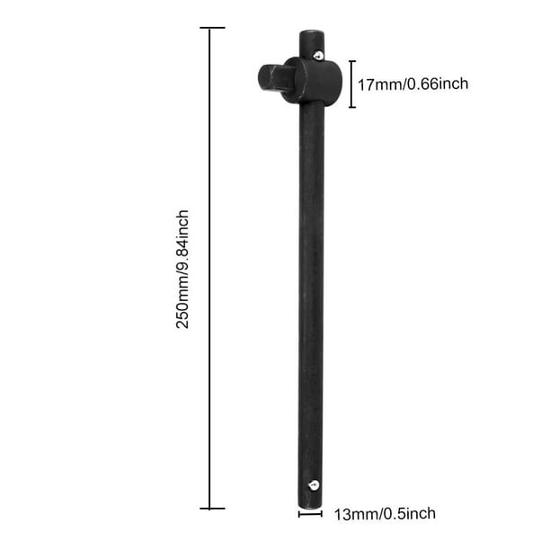 Sliding Wrench Breaker Bar,T-Handle Socket Hand Tool,Wrench Heavy Duty Steel,for Maintenance and Repair and Assembly Line Production DIY Processing Manufacturing 1/2 Sliding Wrench Breaker Bar,T-Handle Socket Hand Tool,Wrench Heavy Duty Steel,for Maintenance and Repair and Assembly Line Production DIY Processing Manufacturing 1/2